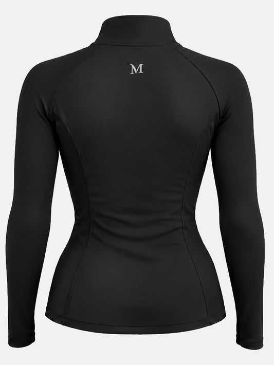 Training Jacket Carbon Black Back view